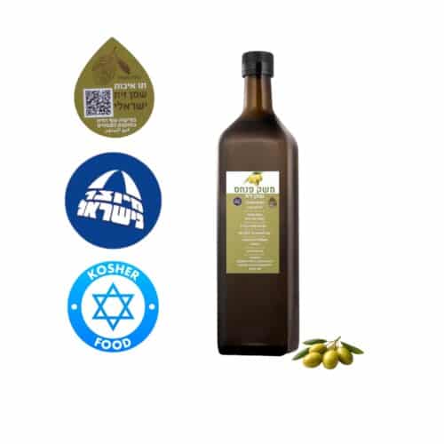 בקבוק שמן זית 1 ליטר