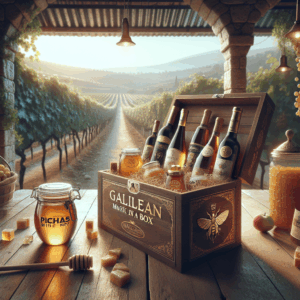 קסם גלילי במארז אחד: מסורת, טעם ומתנה מכל הלב עם יין ודבש משק פנחס