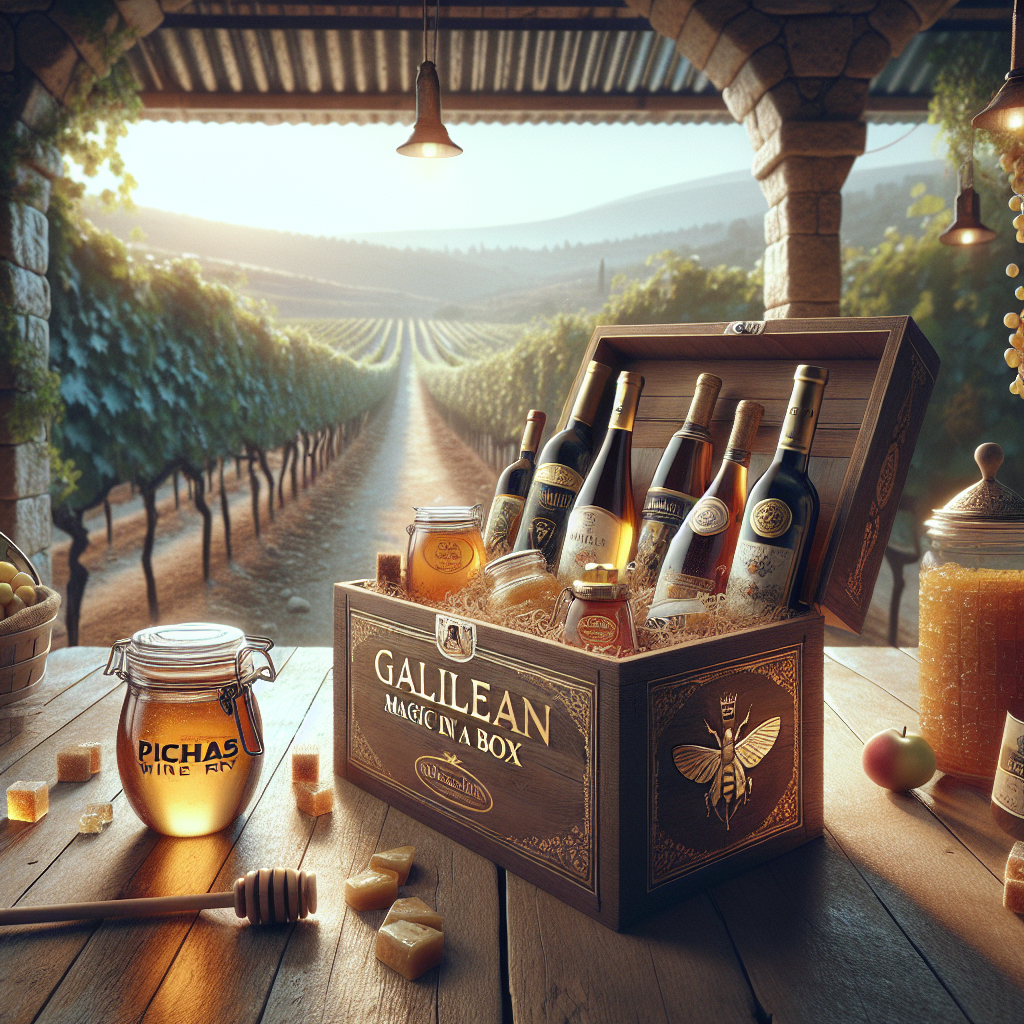 קסם גלילי במארז אחד: מסורת, טעם ומתנה מכל הלב עם יין ודבש משק פנחס