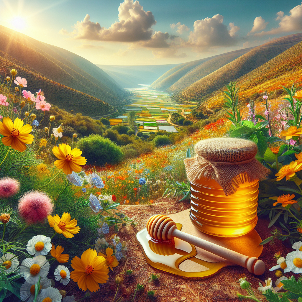 קסם המתוק מהגליל: מסע אל ליבו של דבש פרחי בר טבעי ממשק פנחס