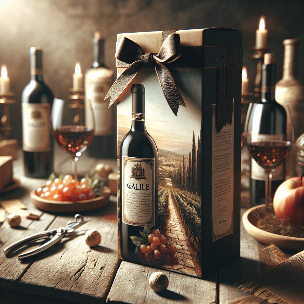 החוויה המושלמת לבקבוק: מארז יין מתנה שיספר סיפור מהגליל