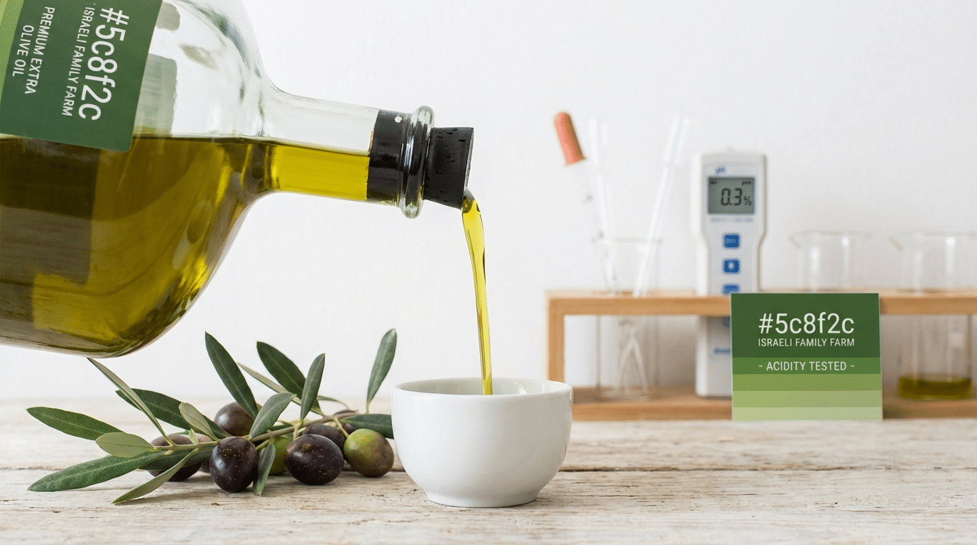 חמיצות שמן זית - מדריך להבנת מדדי איכות