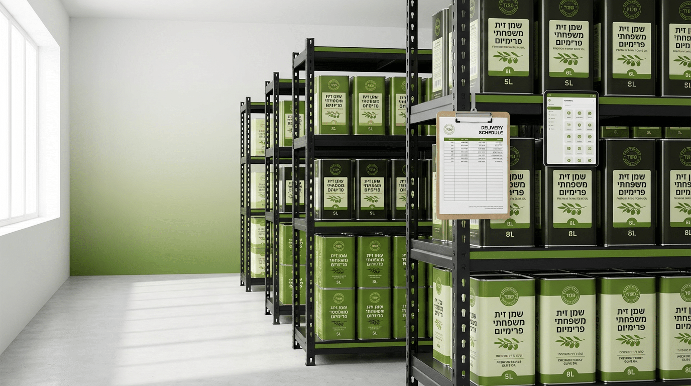 רכישת שמן זית סיטונאי - מתי משתלם