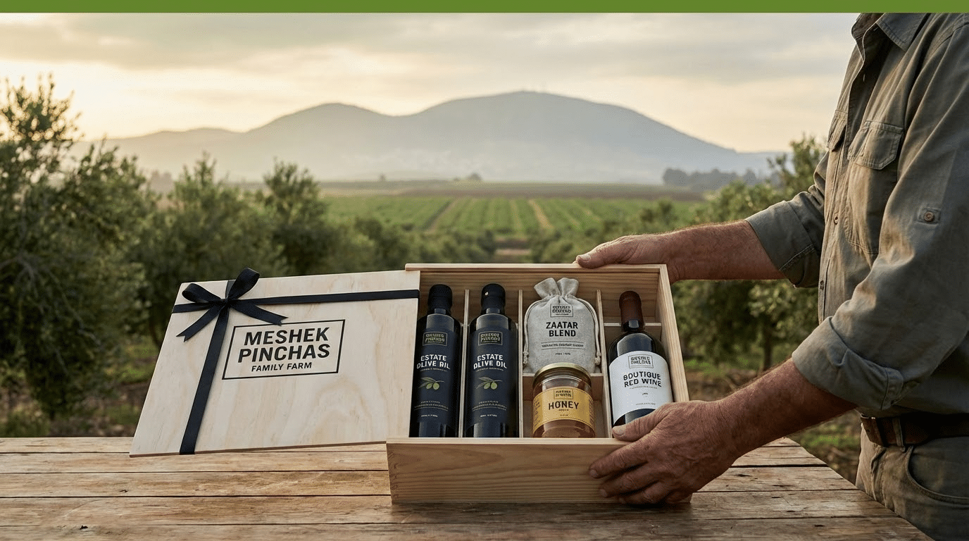 למה לבחור מארז מתנה ממשק פנחס - יתרונות ומוצרים