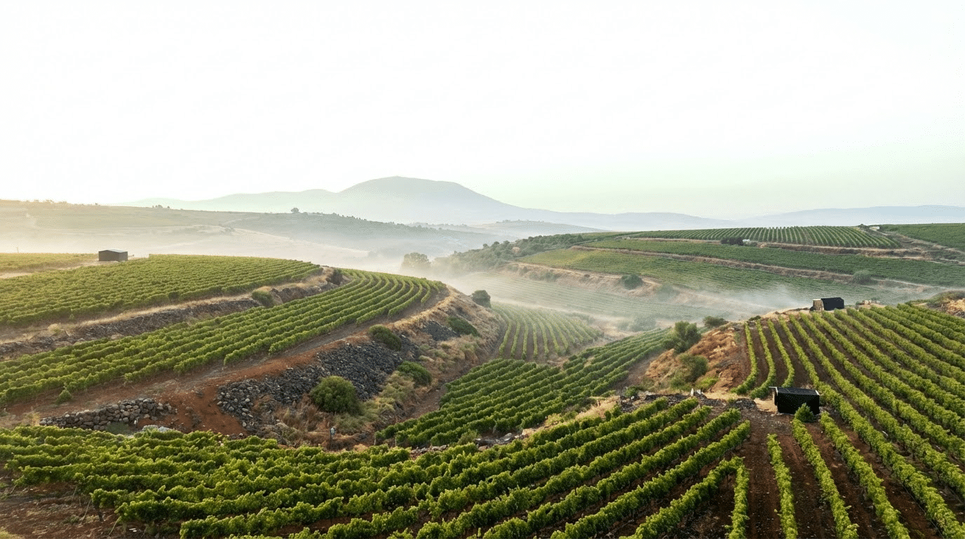 כרמים בגליל התחתון - תנאי גידול אידיאליים ליין בוטיק