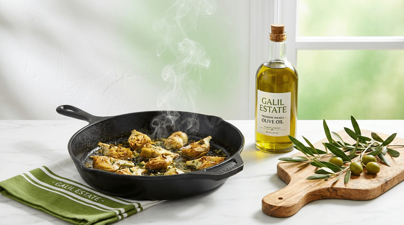 האם אפשר לטגן בשמן זית? כל מה שרציתם לדעת על טיגון בשמן זית כתית מעולה