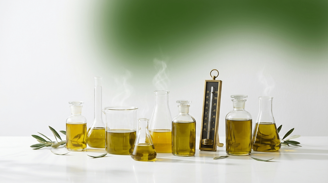 מהי נקודת העשן של שמן זית ולמה היא אינה מספר קבוע