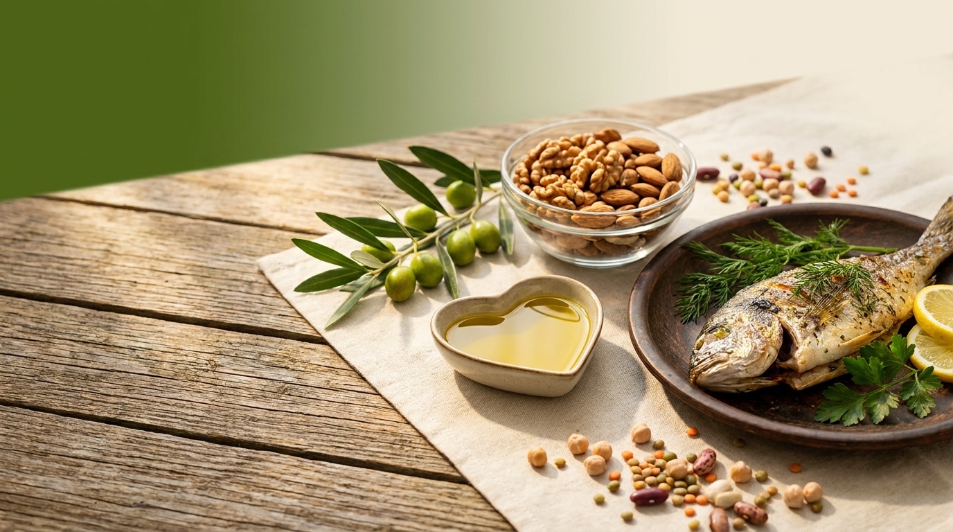הקשר בין דיאטה ים תיכונית לבריאות הלב - נתונים ומחקרים