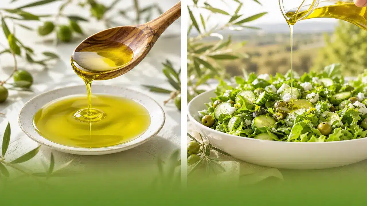 מתי לקחת כף שמן זית בבוקר ומתי עדיף לתבל סלט – השוואה מקצועית